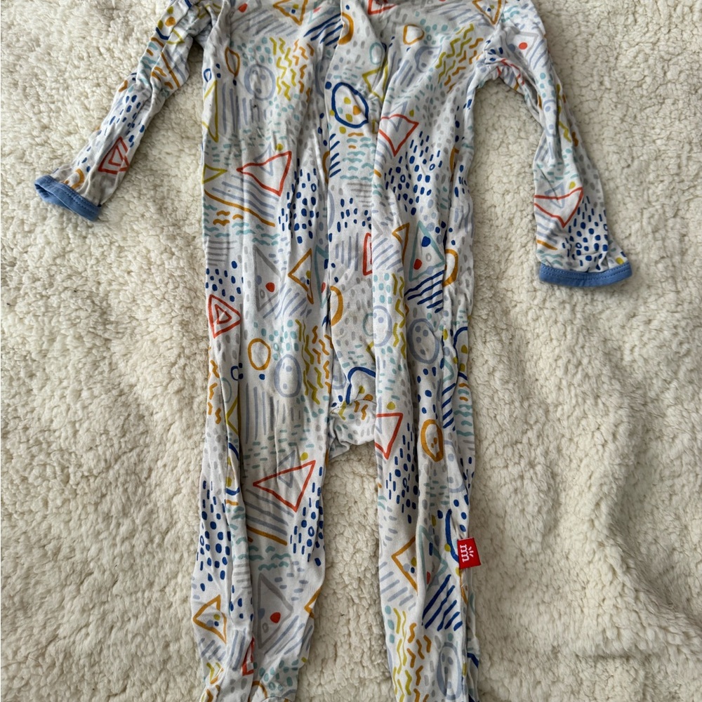Colorful Geometric Kids One Piece